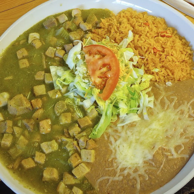 Chile Verde Plate