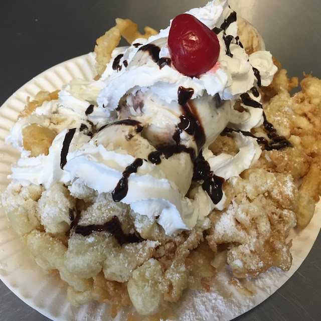 Funnel Cake Sundae