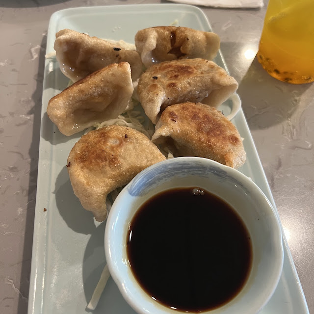 香煎锅贴 6 pan fried pot sticker