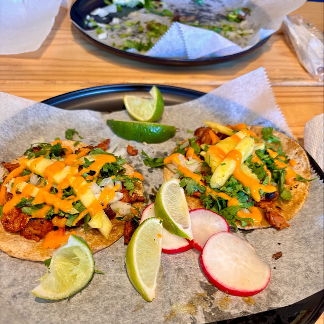 Tacos Al Pastor with Pineapple