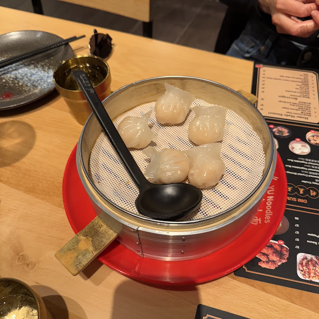 crystal shrimp dumplings 水晶蝦餃 5 pcs