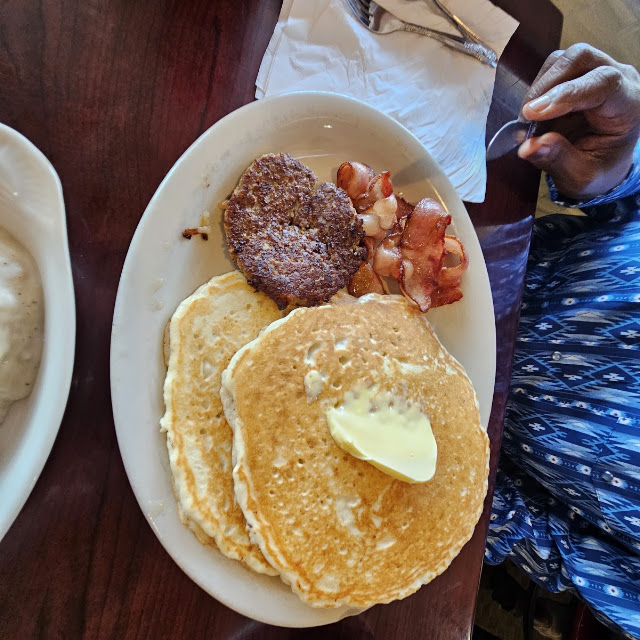 Pancakes and Sausage