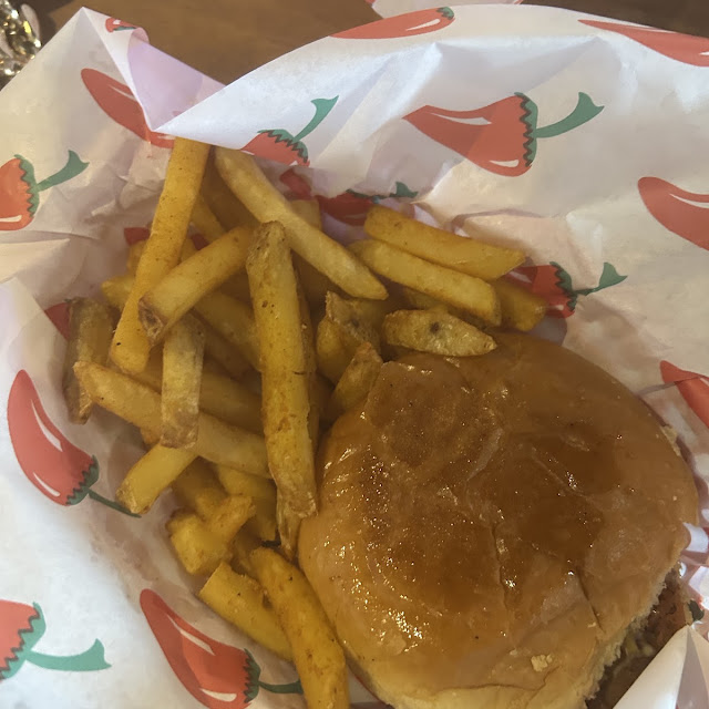 Kids Cheeseburger and Fries
