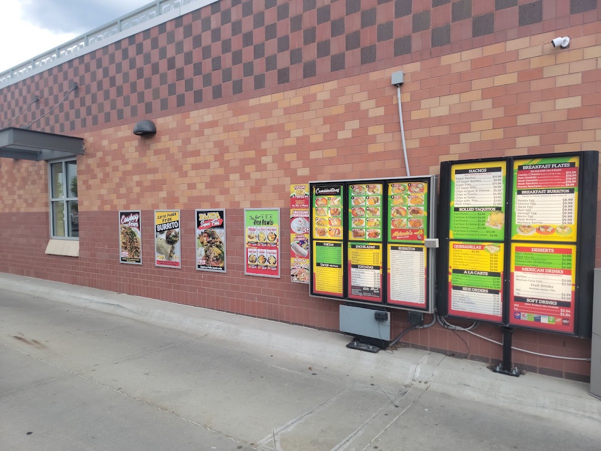 Abelardo’s Mexican Fresh menu board