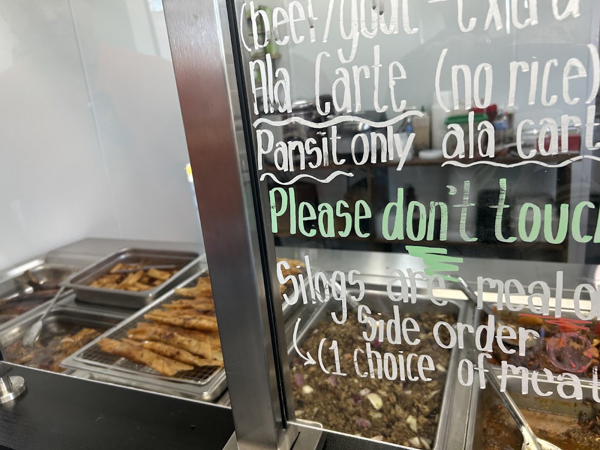 Capangan - Taste of Pampanga, Philippines menu board