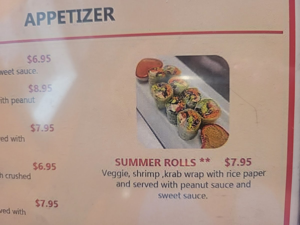 Noodle House by Royal Thai Cuisine (2 You) menu board
