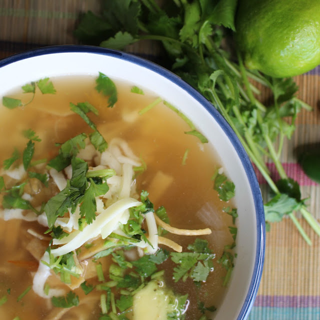 Bowl Toritlla Soup