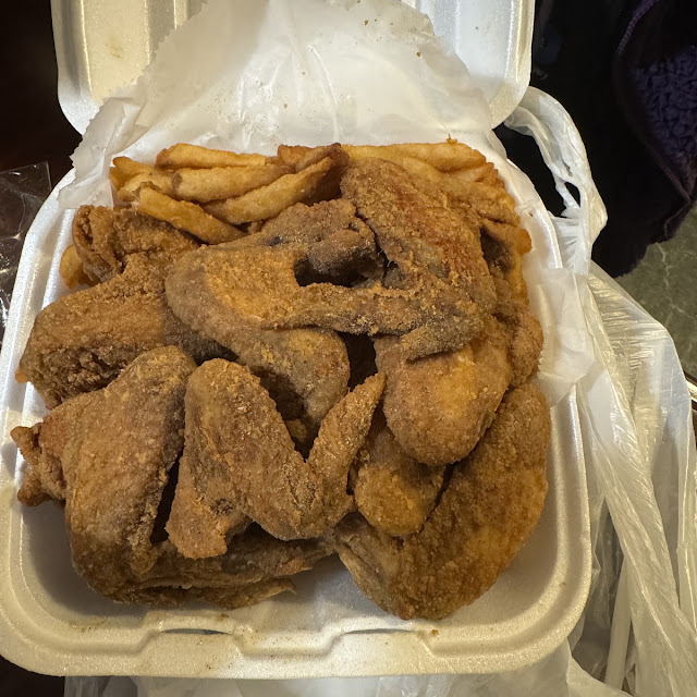 Chicken and Fish with Fries