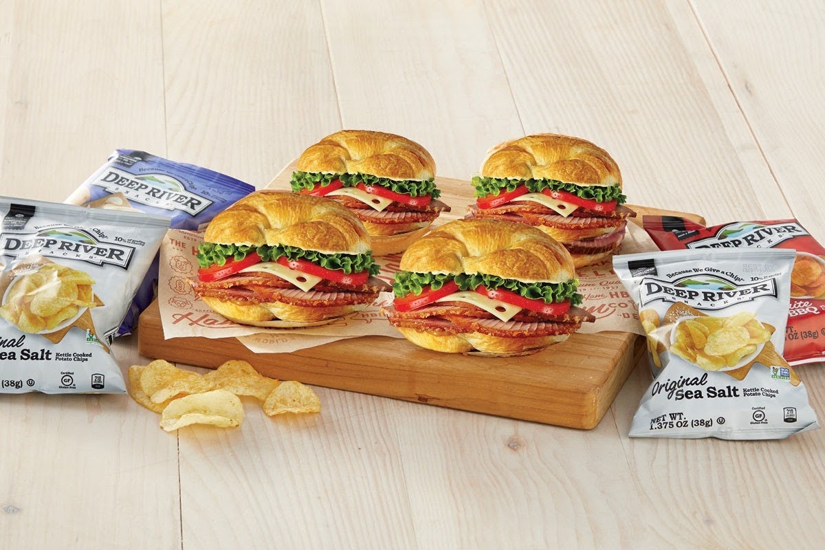 The Honey Baked Ham Company menu board