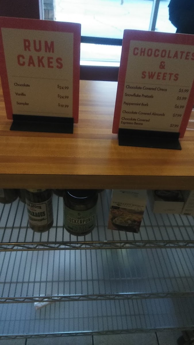 The Honey Baked Ham Company menu board