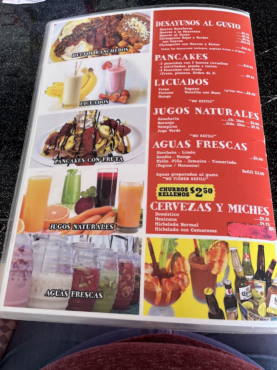 Coco Loco Fruteria Y Neveria menu board