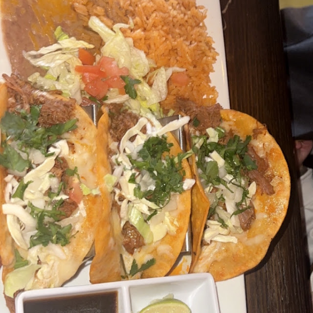 Barbacoa Taco Plate