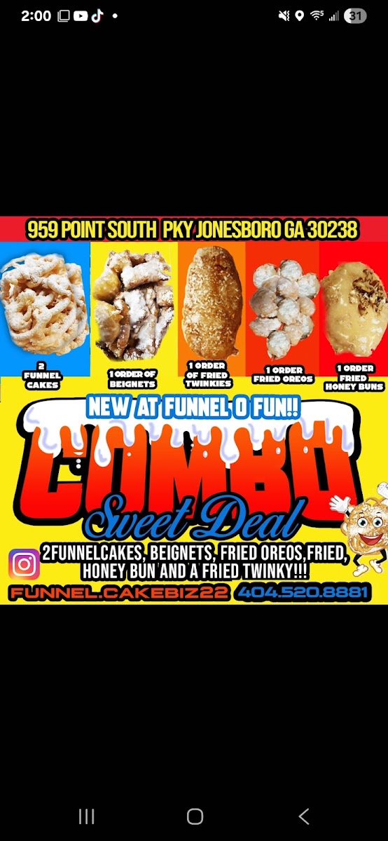 Funnel o fun menu board