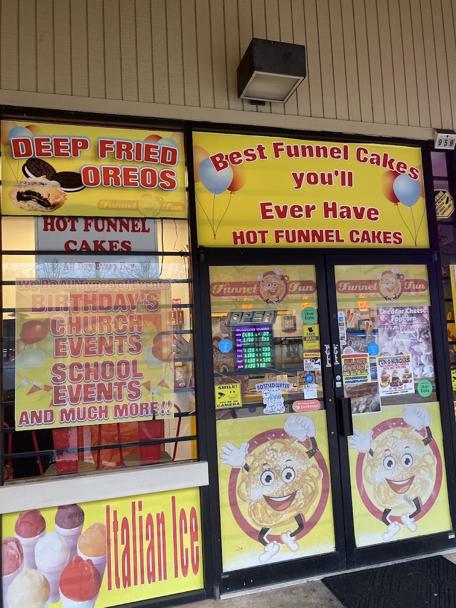 Funnel o fun menu board
