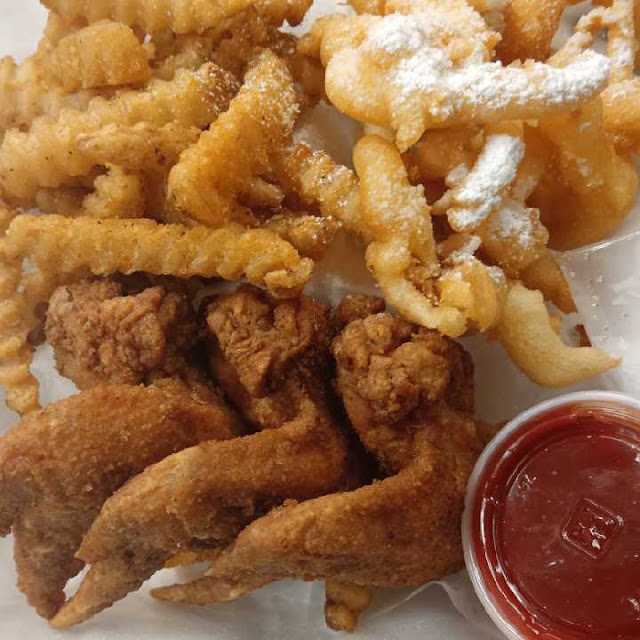 Fried Funnel Cake Finger
