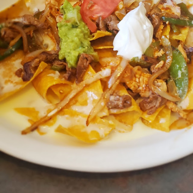 Chicken and Steak Nachos