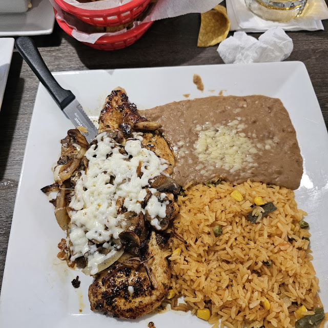 Mexican Rice and Refried Beans