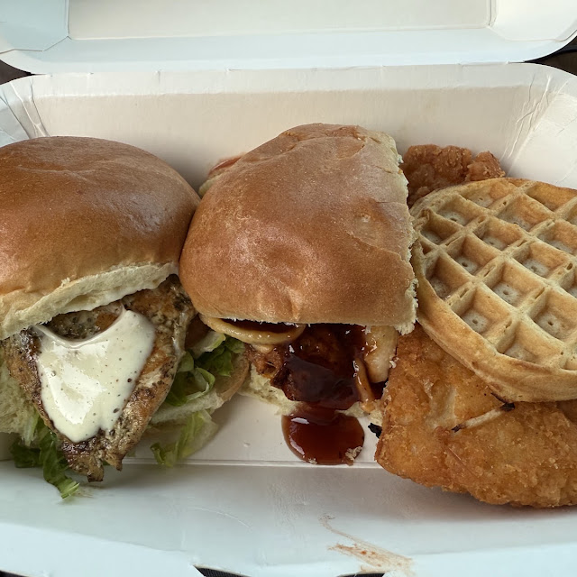 Chicken and Waffle Slider