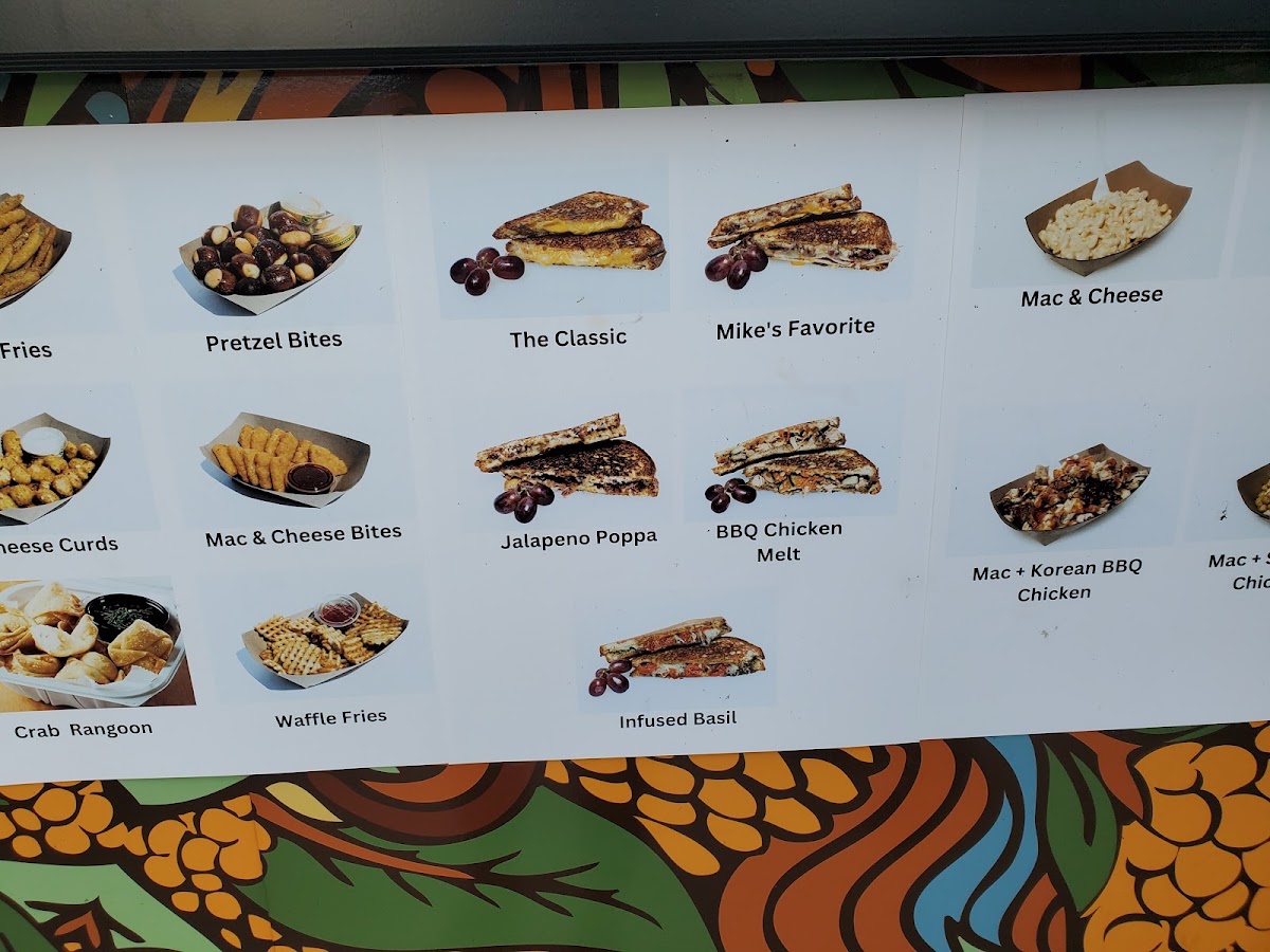 Cheese & Co. menu board