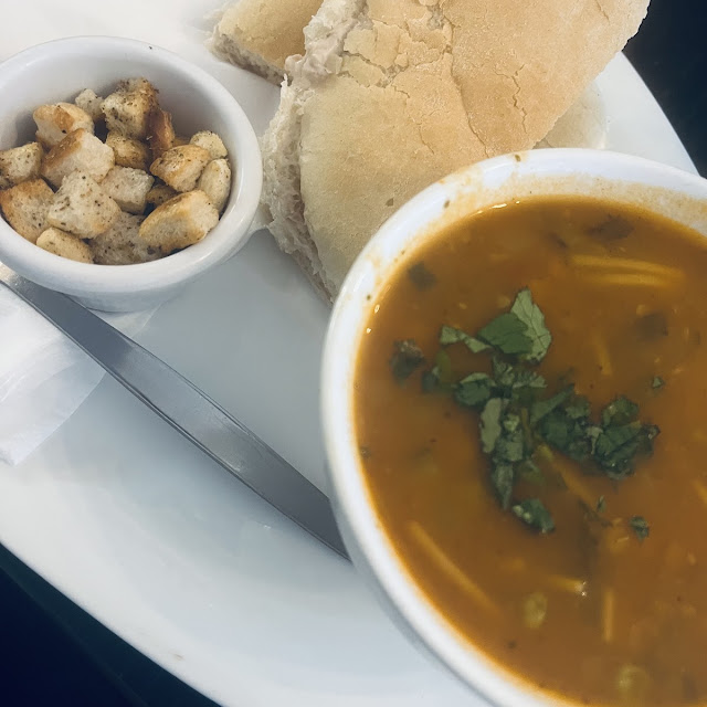 Soup of the Day and Sandwich