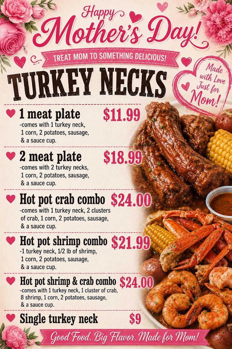 Rollin' Fatties Food Truck Recreational Park menu board