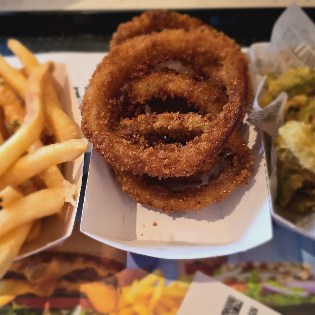 French Fries Onion Rings Tempura Green Beans