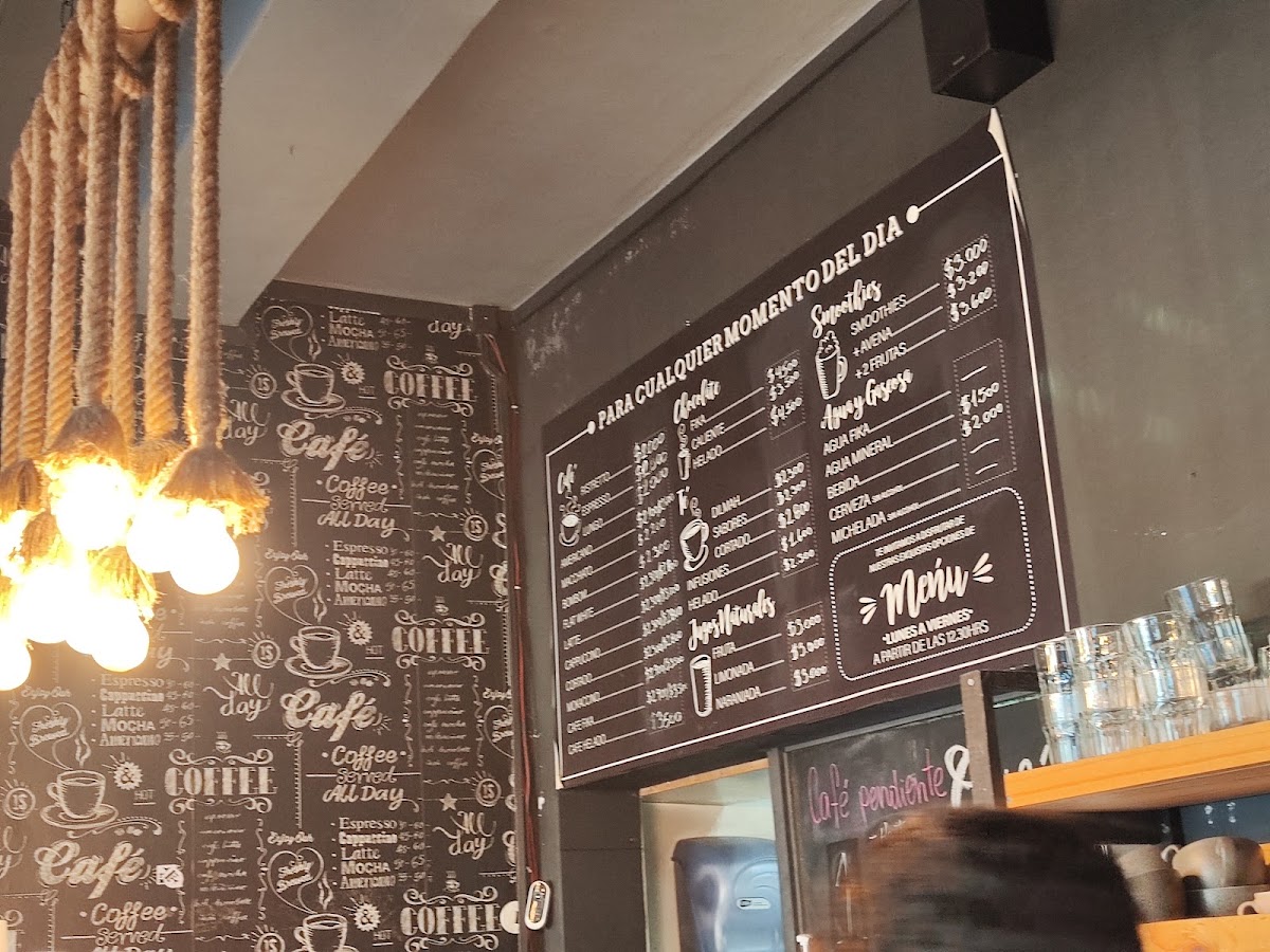 FIKA CoffeeShop & Delivery menu board