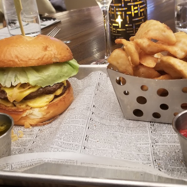 Burger and Fries