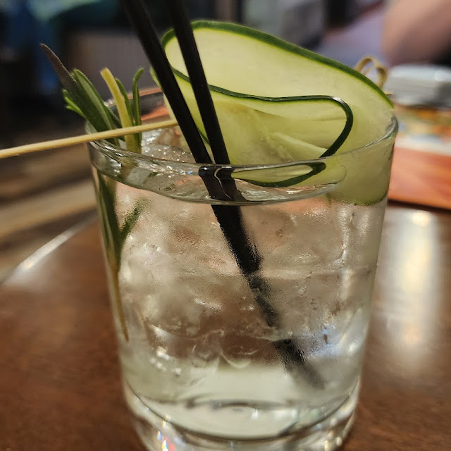 Cucumber Gin and Tonic