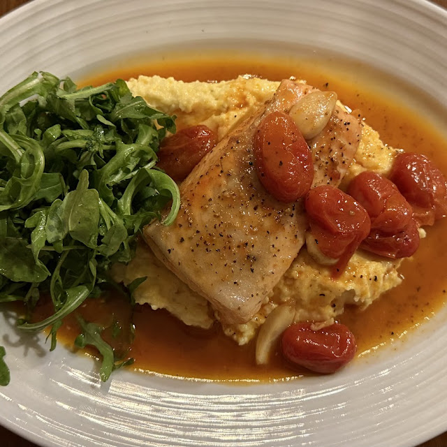 Blackened King Salmon