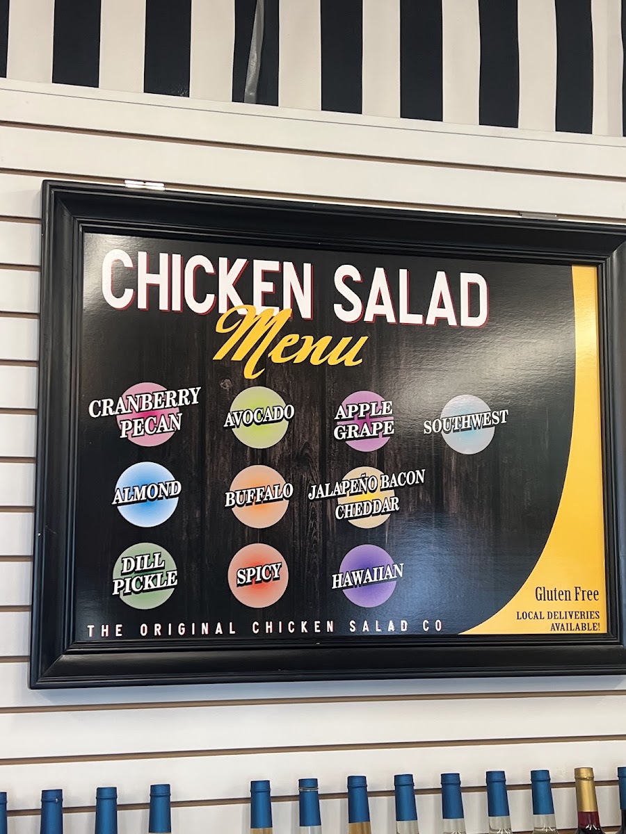 Chick'n Run menu board