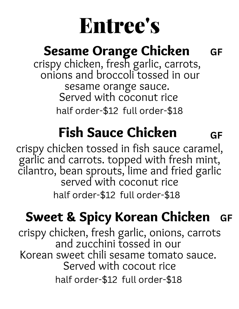Yummy Num Nums menu board