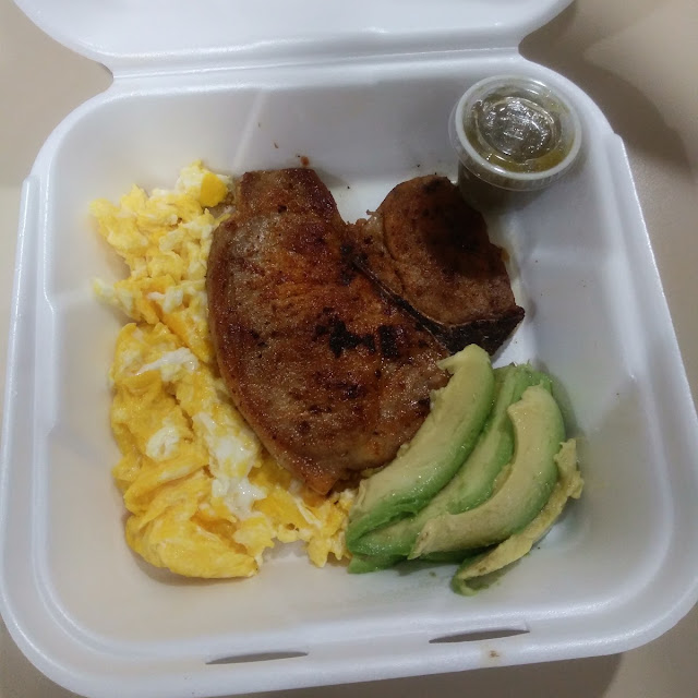 Pork Chop and Eggs