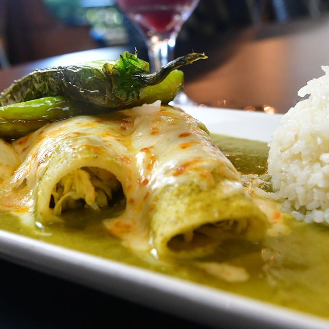 Green Enchiladas