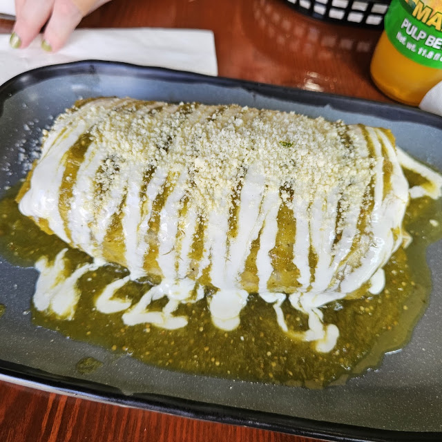 Smothered Burrito Carne Asada