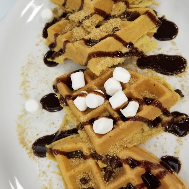 Salted Caramel Waffle