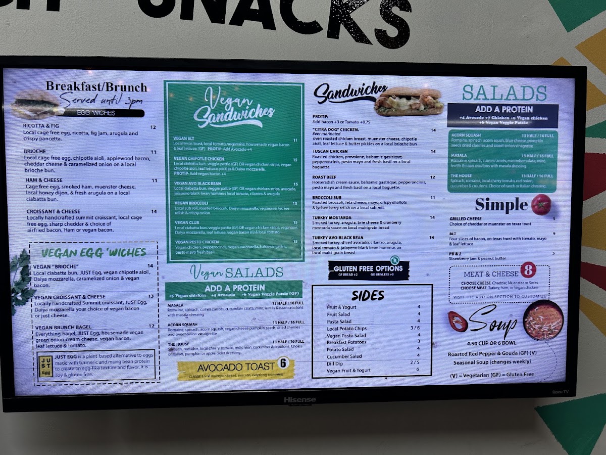 NOMZ - Restaurant & Bar - Akron, OH menu board
