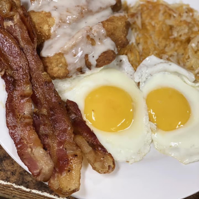 Pork Chops Two Eggs And