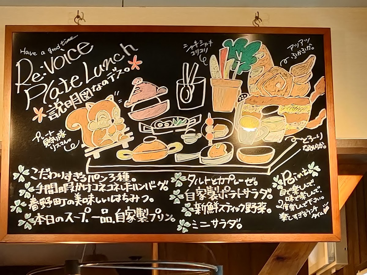 Re:voice menu board