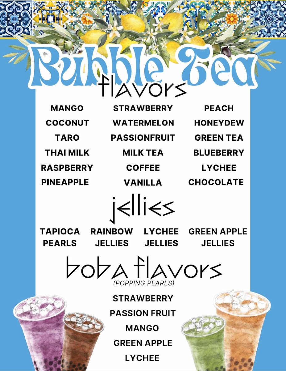 Rom’s Gyro Grill menu board
