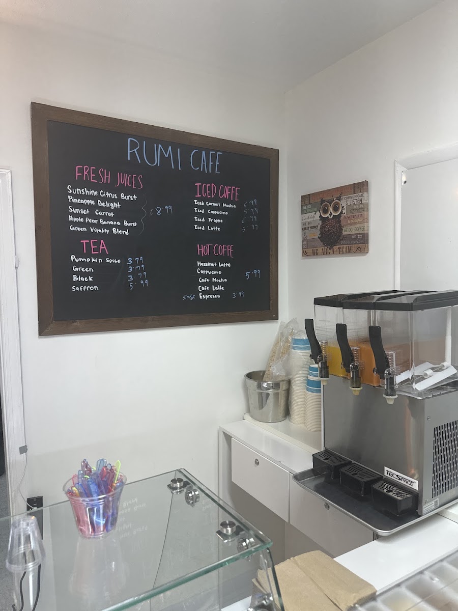 Kabob Hub & Sandwich (Under New Management) menu board