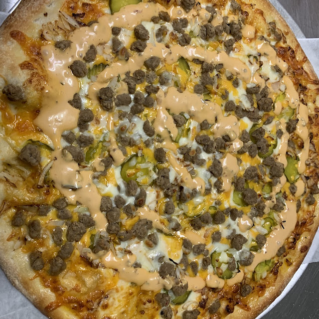 Philly Cheesesteak Pizza