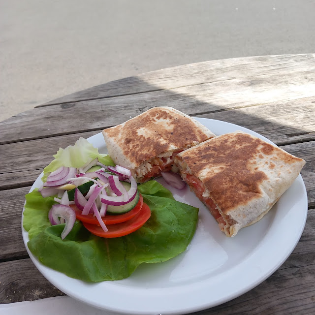 Chicken and Cheese Wraps