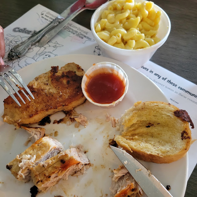 Pork Chops w Mac N Cheese