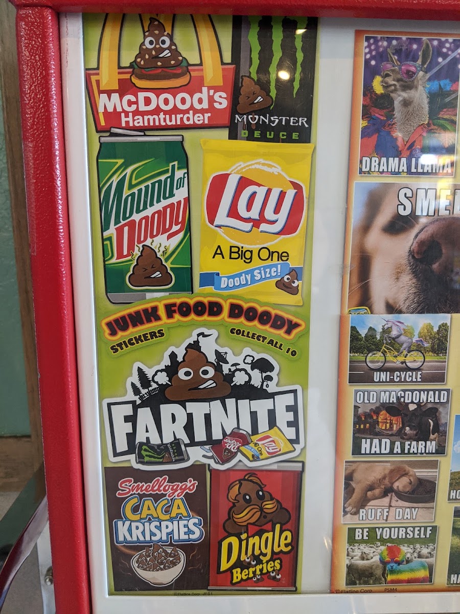 Zip's Drive-In menu board
