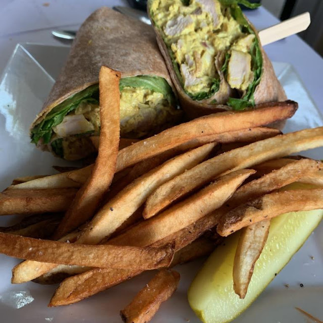Curried Chicken Salad Wrap