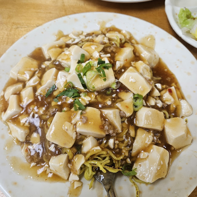 Mabo Tofu Crispy Noodles