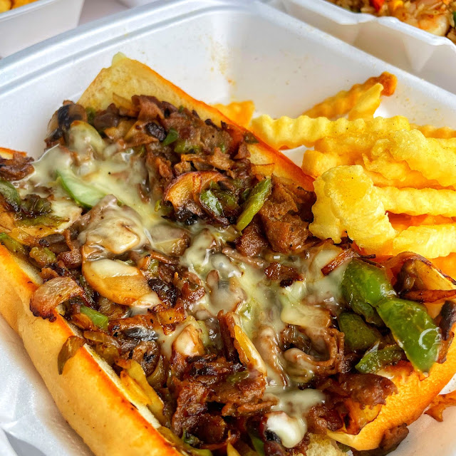 Beef Philly & Fries Combo
