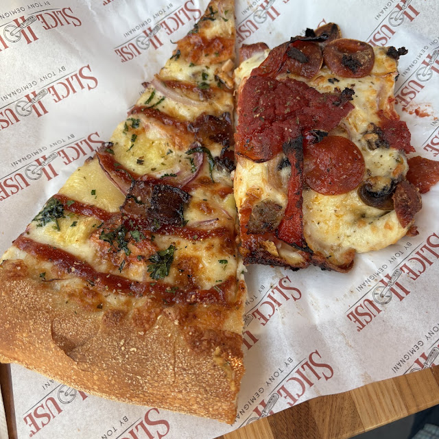 Pepperoni and Sausage Traditional Slice