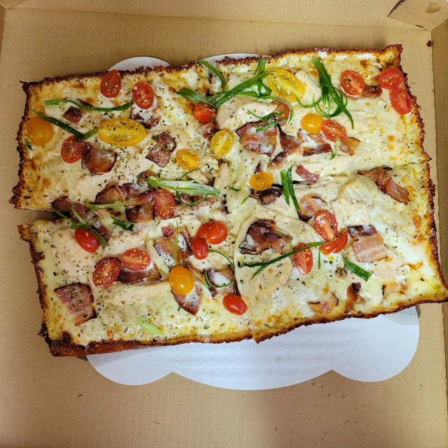 Chicken Bacon Ranch Pizza